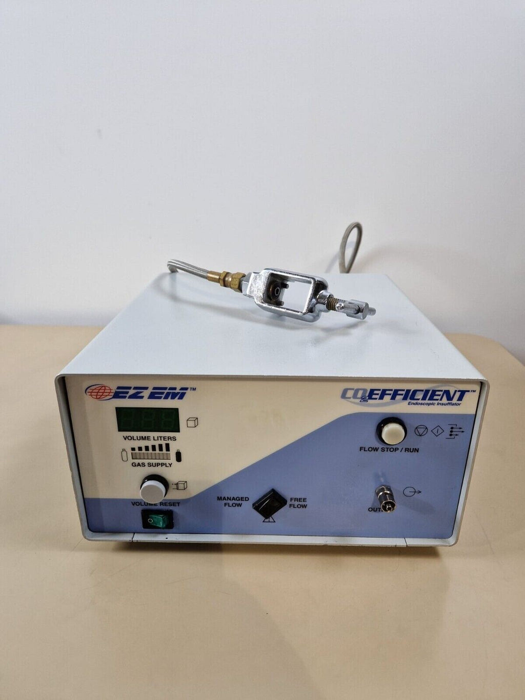ezem co2 efficient endoscopic insufflator with bottle hose connector insuflator7