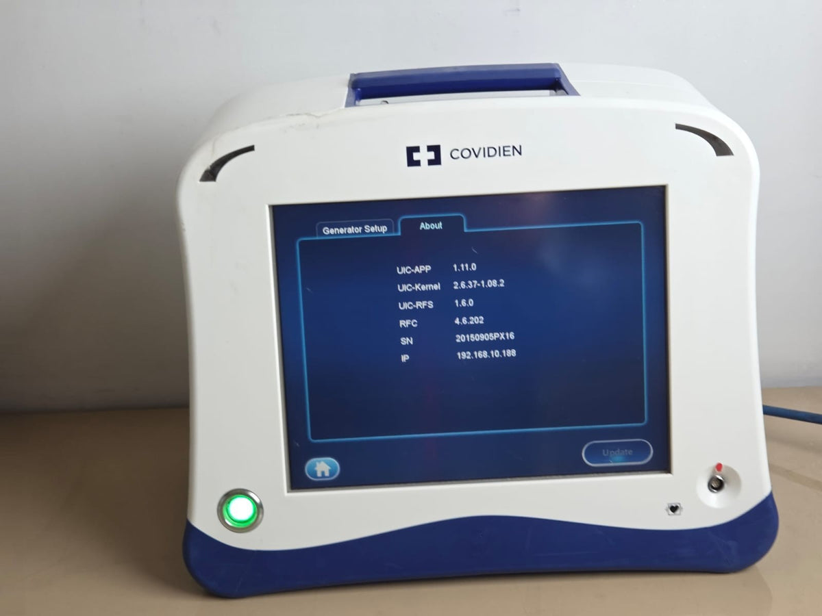 covidien VNUS RFG3 closurefast RFA generator - SW:1.11.04