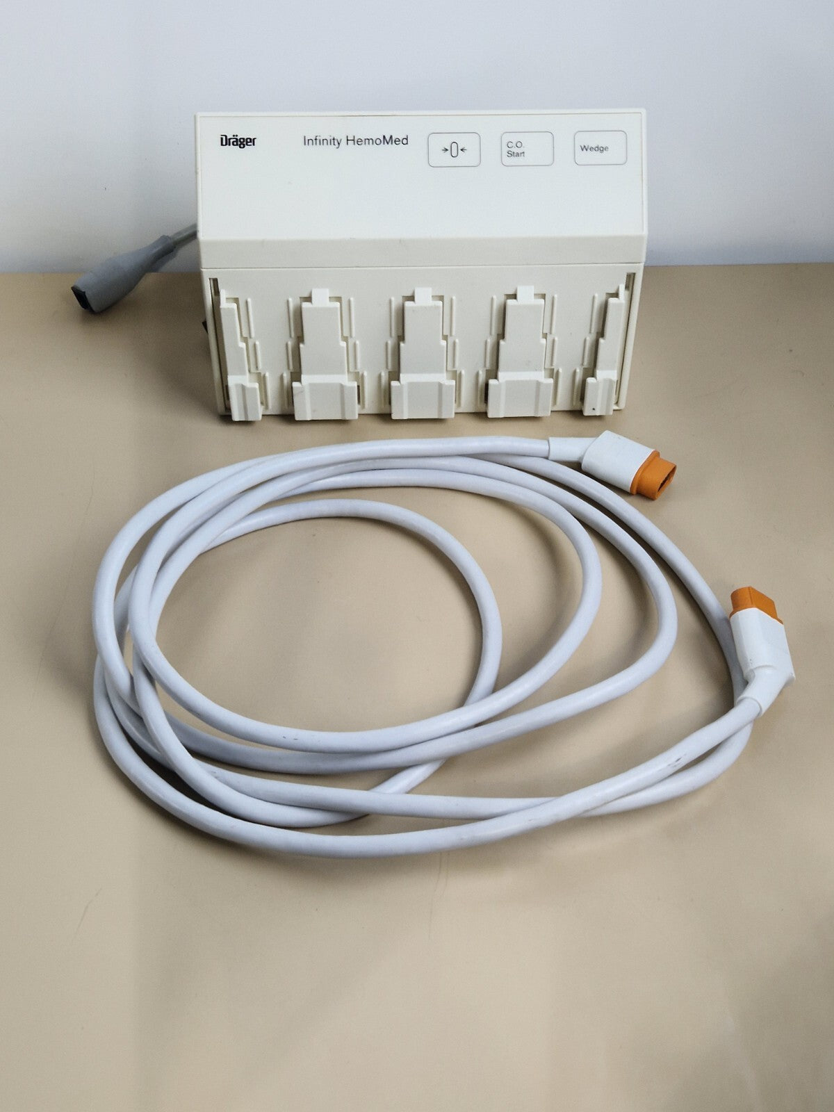 drager delta infinity patient monitor + ECG SpO2 NIBP Temp hemomed module7