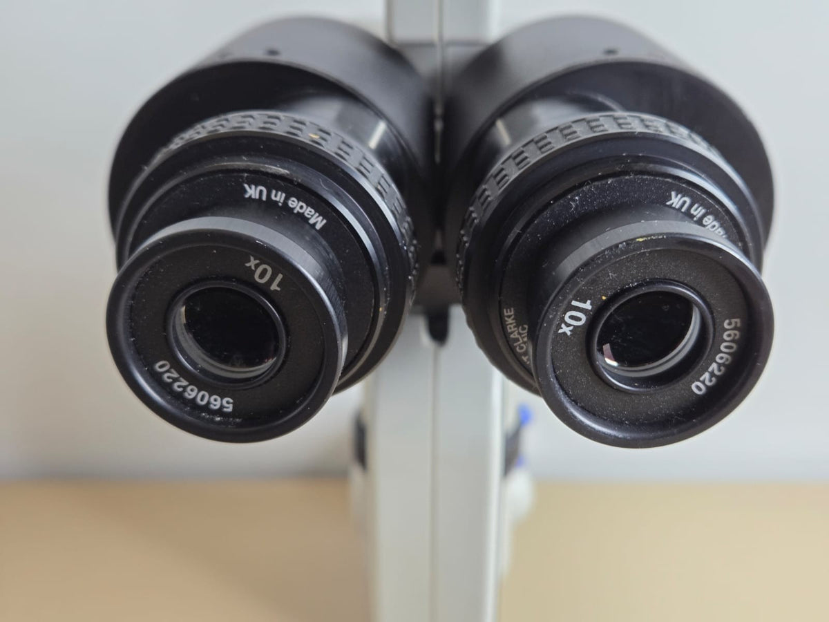 haag streit BA 904 slit lamp with 2 x microscope 10x nagnification4