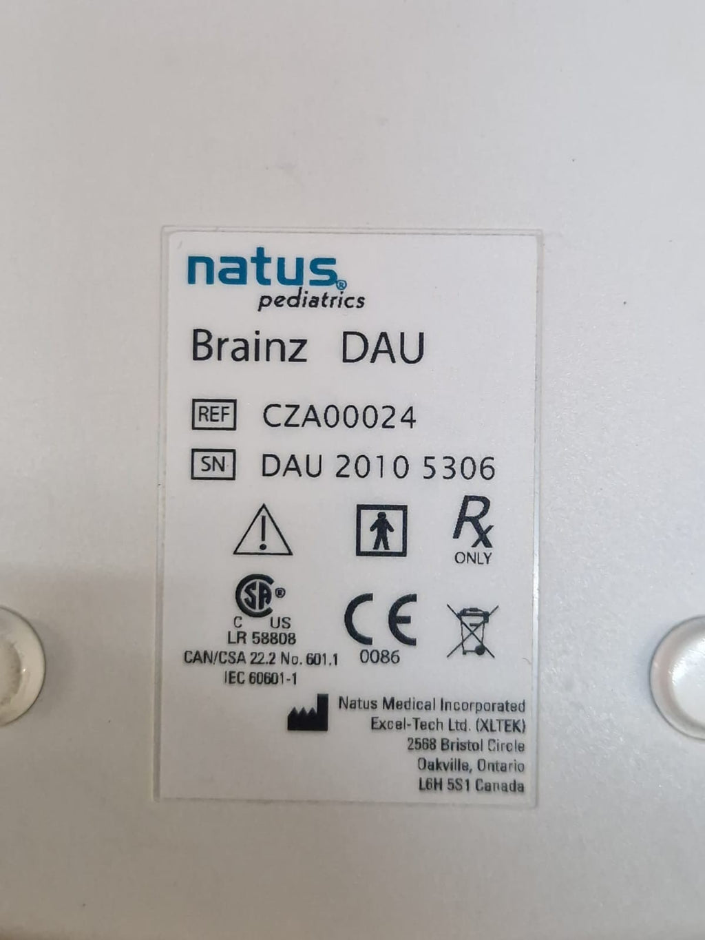 natus brainZ EEG aEEG amplifier module CZA00024 – neonatal cerebral module3