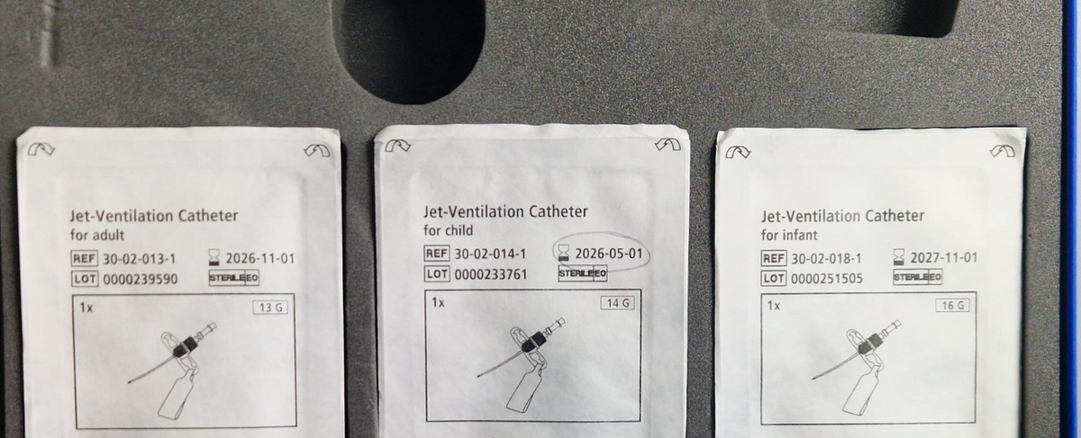 VBM manujet III ventilation catheter with 4m pressure hose with 3 x catheter2