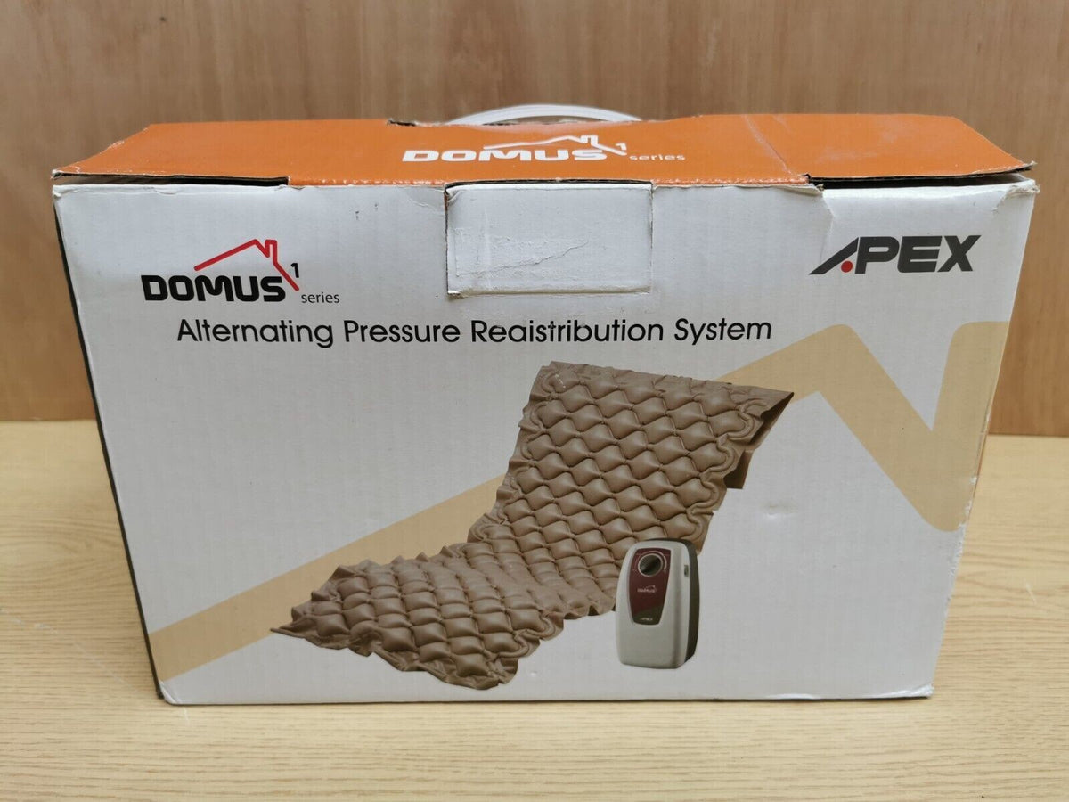 apex domus alternating pressure redistribution mattress with apex air pump0