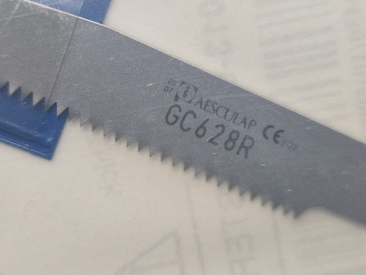 5x AESCULAP GC628R surgical saw bit for acculan 3Ti GB440 GA635 GA6741