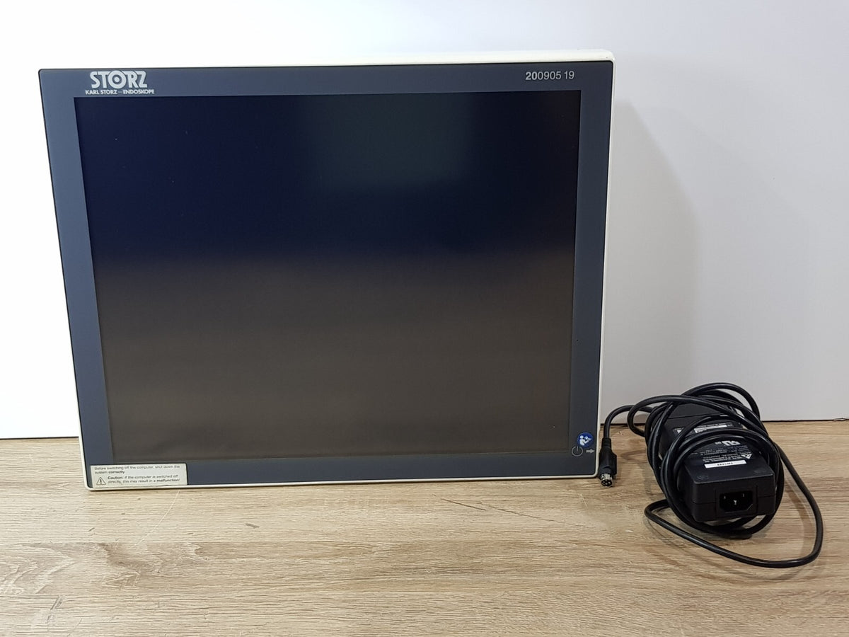 storz monitor 200905   19 inch touch screen monitor with 100 240V power adapter0