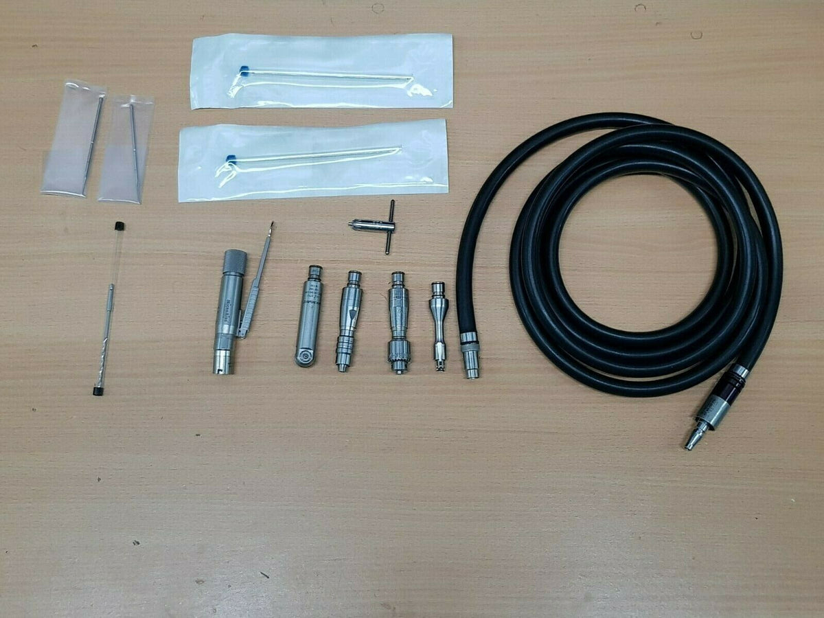 microaire saw pneumatic surgical hand motor + drill + saw + AO + jacob driver4