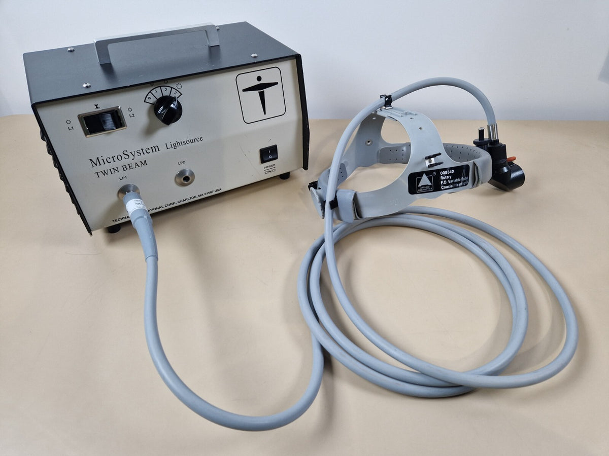 surgical headlight with light cable   guide 305 CM and twine beam light source16