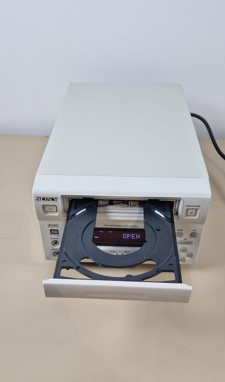 sony DVD recorder DVO 1000MD for endoscope + ultrasound   BNC S video USB DV in9