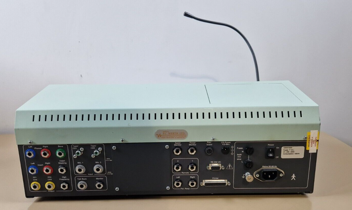 KAMPLEX ver KC50 ref AC40 TYPE 1 TONE A E SPEECH AUDIOMETER BONE HEARING TESTER4