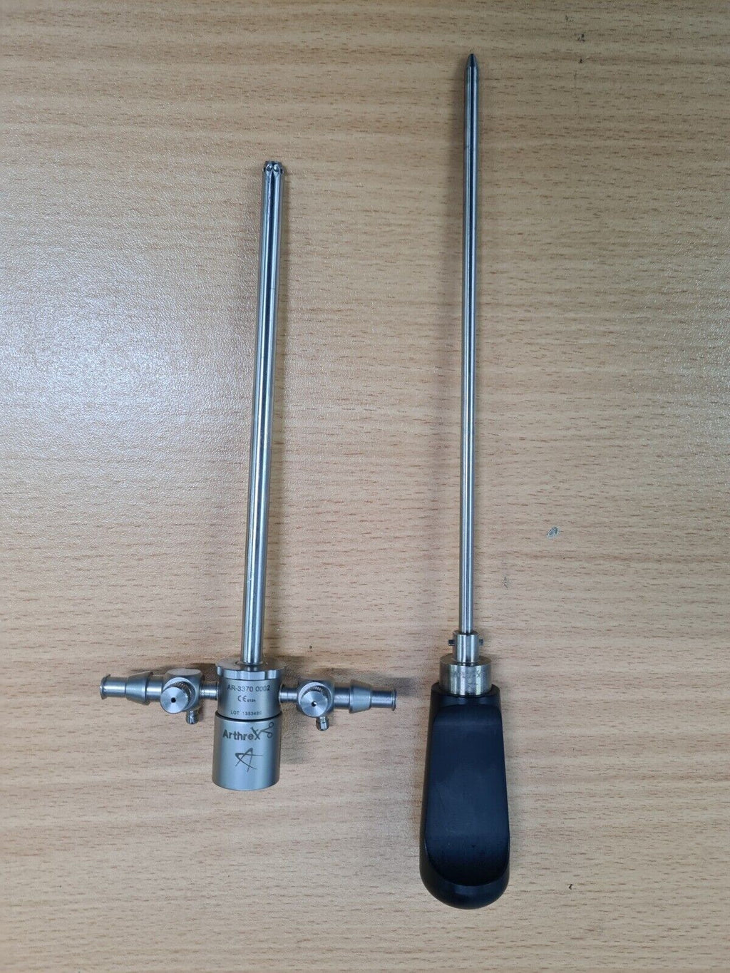 Arthrex Synergy trocar + Sheath Obturator with 3370 0002 Double Stopcock8