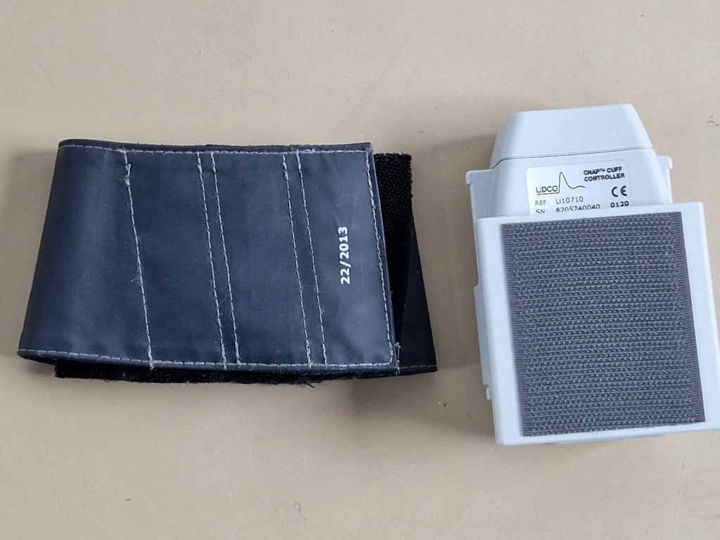 CNAP controller LIDCO with connection cable and 3x cuff set6