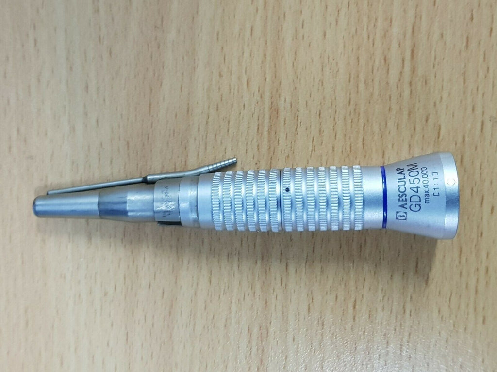aesculap GD657 microspeed 60 motor + GD661 connection cable + GD450 hand piece2