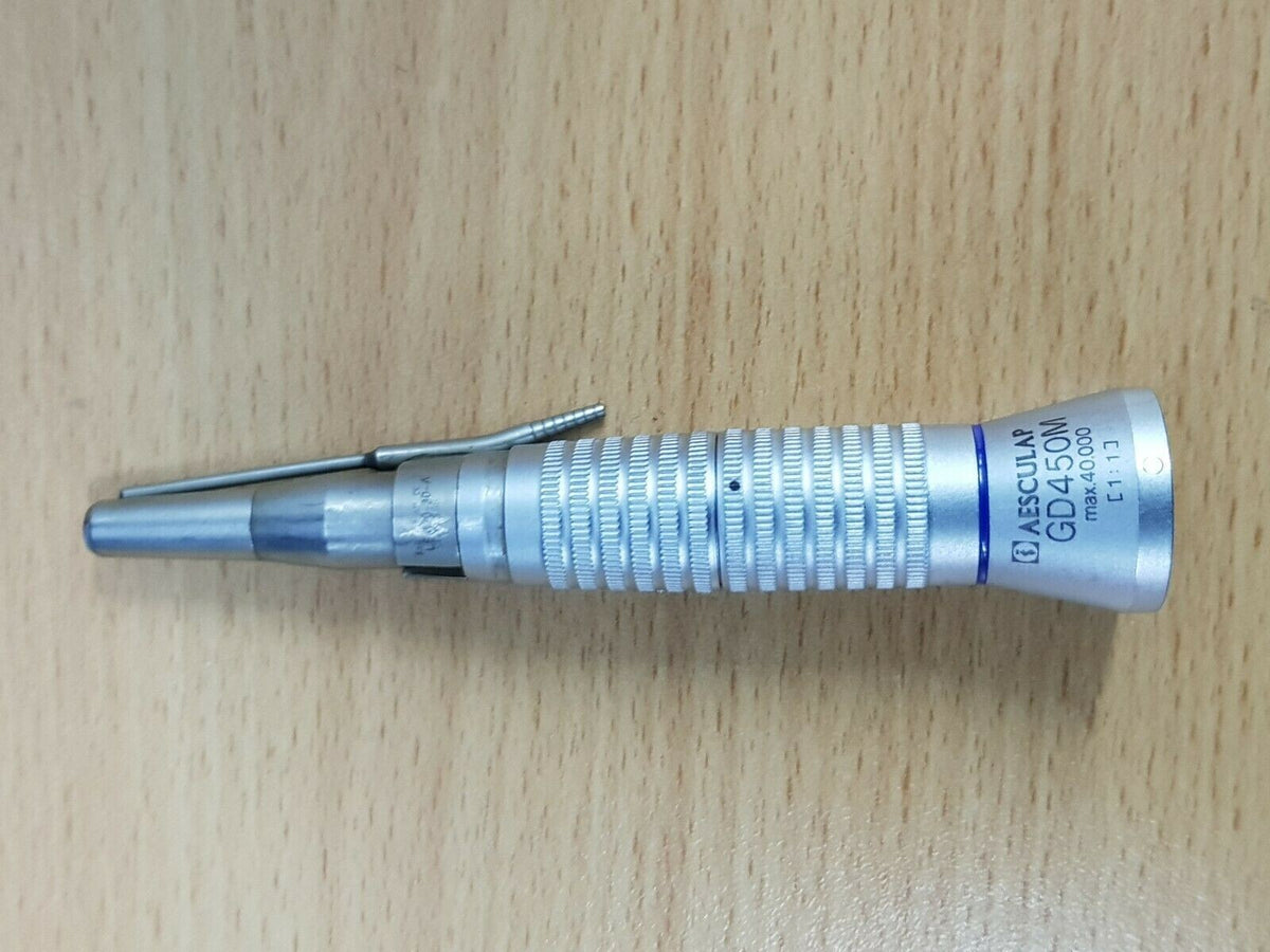 aesculap GD657 microspeed 60 motor + GD661 connection cable + GD450 hand piece2