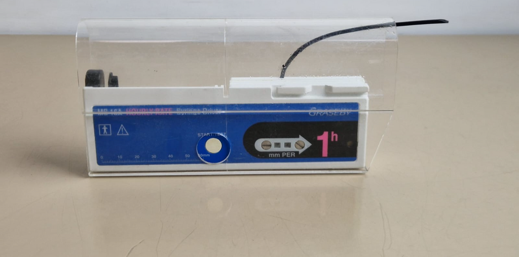 syringe driver pump graseby ms 16A hourly rate infusion pump1