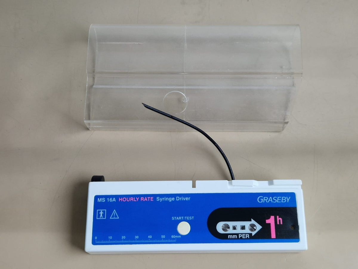 syringe driver pump graseby ms 16A hourly rate infusion pump8