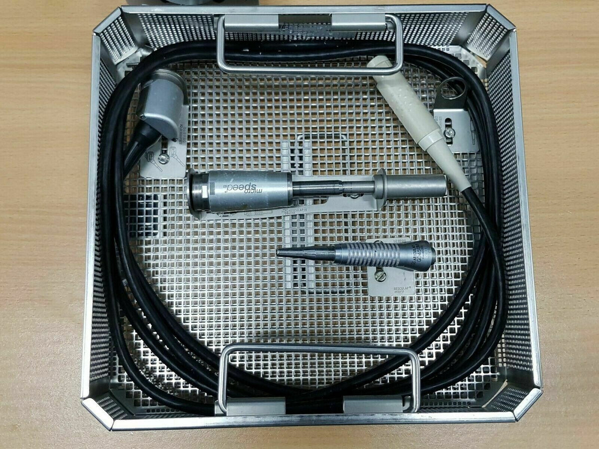 aesculap GD657 microspeed 60 motor + GD661 connection cable + GD450 hand piece0