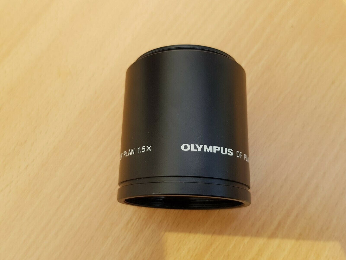 olympus microscope objective DF Plan 1.5 X magnification 50mm diameter lens6