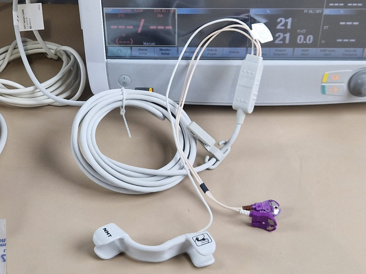 ge carescape B650 anaesthesia patient monitor with E sCAiO gas   E NMT module GE13