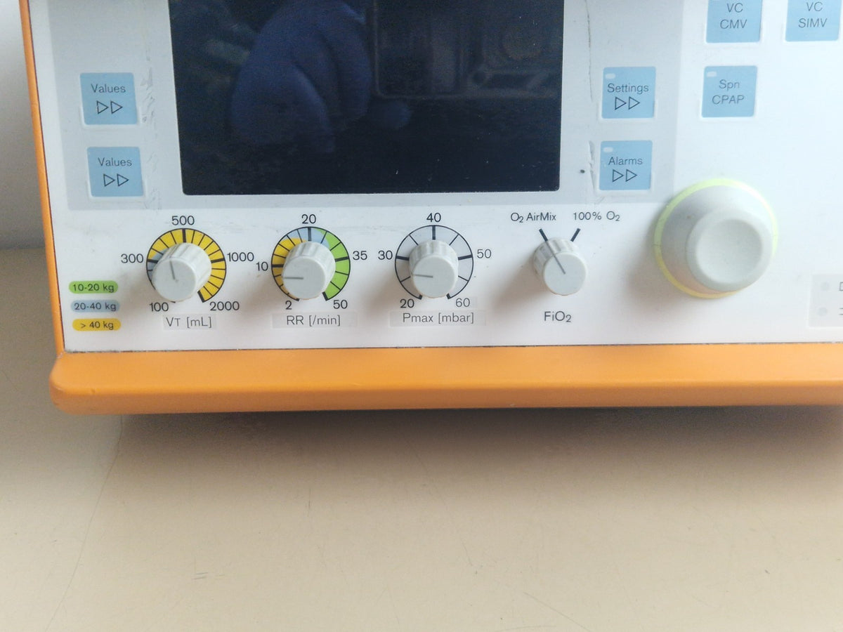draeger drager oxylog 2000 plus ventilator drager with hose and power adapter6