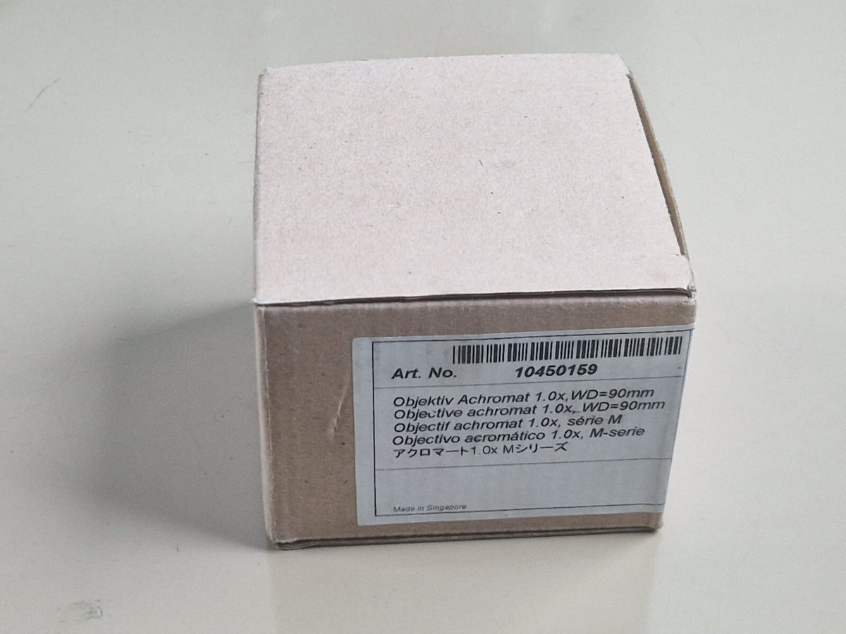 leica 10450159 stereo microscope objective achromat 1.0x WD=90cm M40 M50 M60 M803