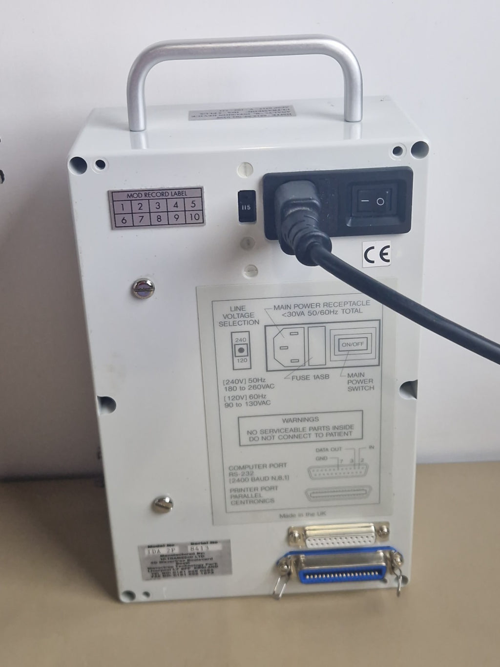IDA 2 Plus Infusion Device Analyzer Series with printer in case12