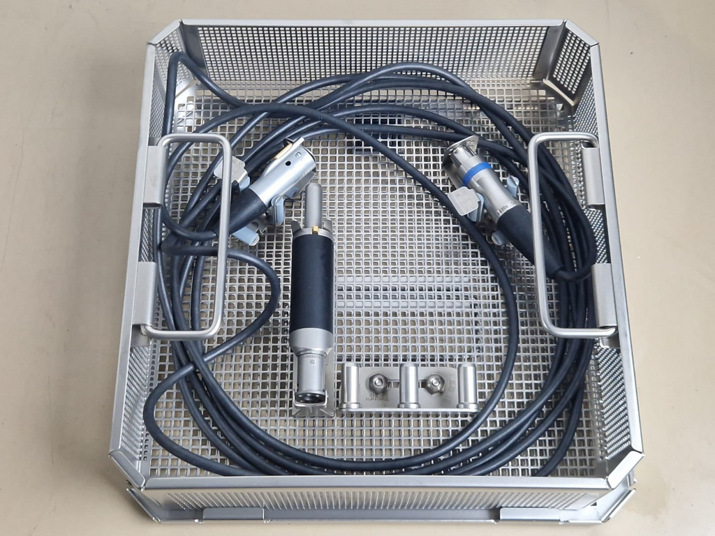 aesculap elan 4 electro motor handpiece with wire cable and JG113R  container2