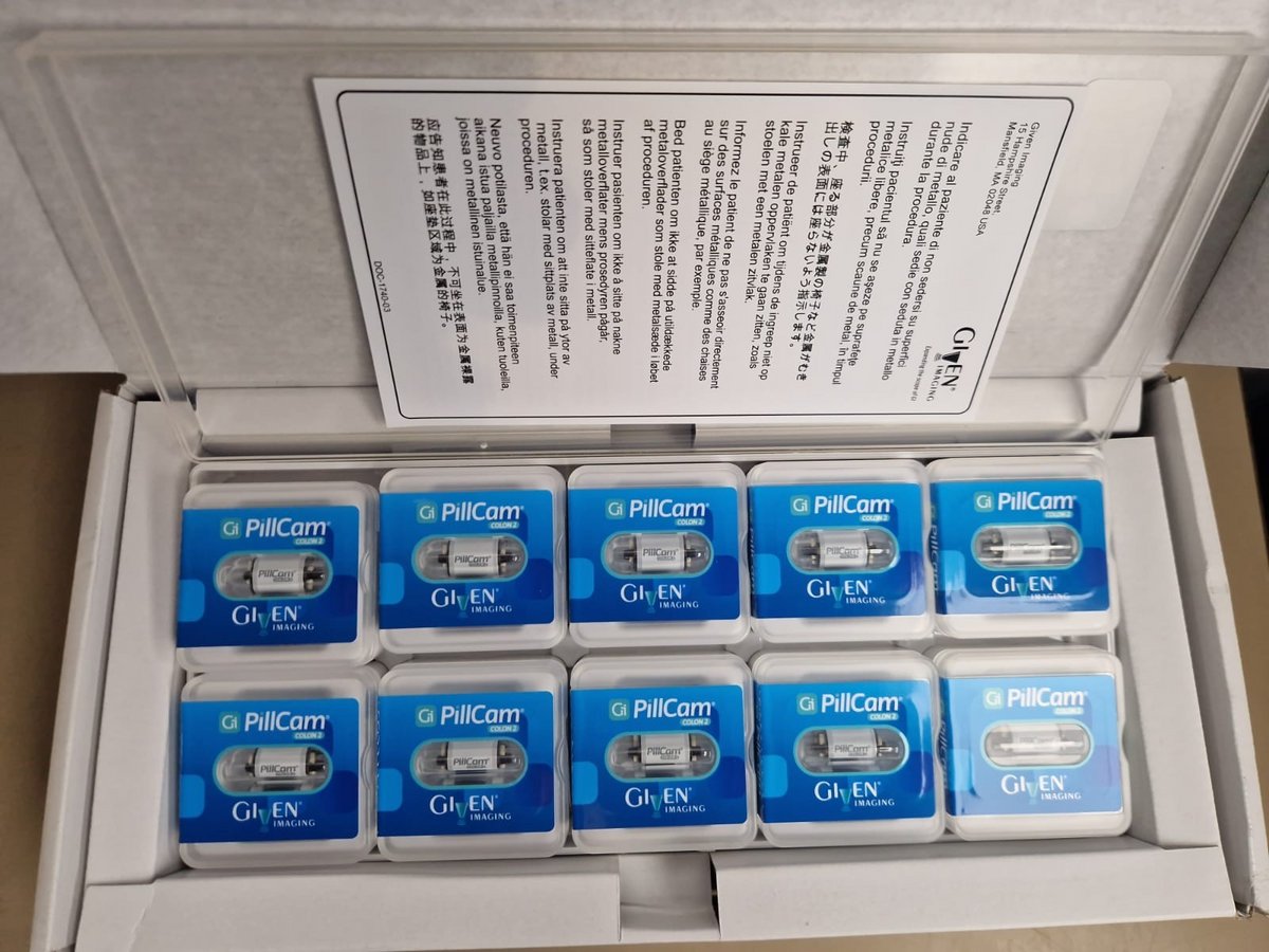 PillCam colon 2 capsule endoscope giving imagine 10 pcs1