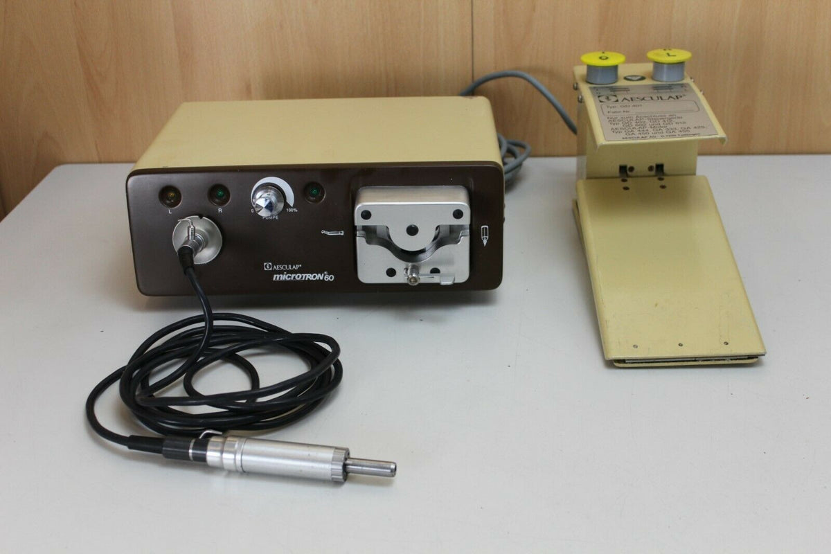 Aesculap microton 60 surgical set with footswitch and hand piece10