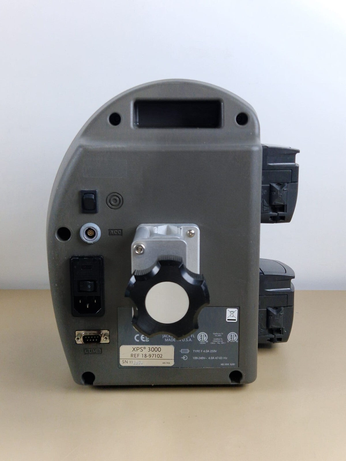 medtronic Xomed XPS 3000 microdebrider power console ref 18971024