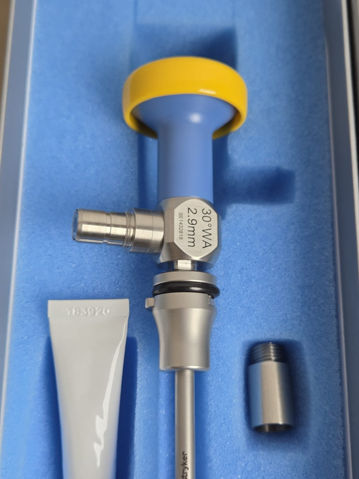 Stryker Hysteroscope 2.9mm 30 degree ref: 0502 729 030 ideal eyes with sheath14
