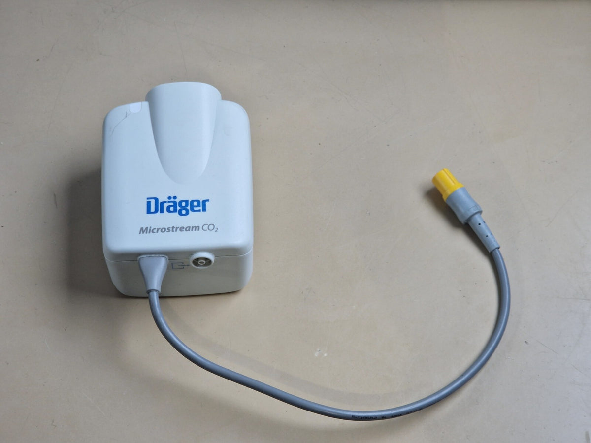 drager microstream CO2 module MS32641 with cradle base MS326426