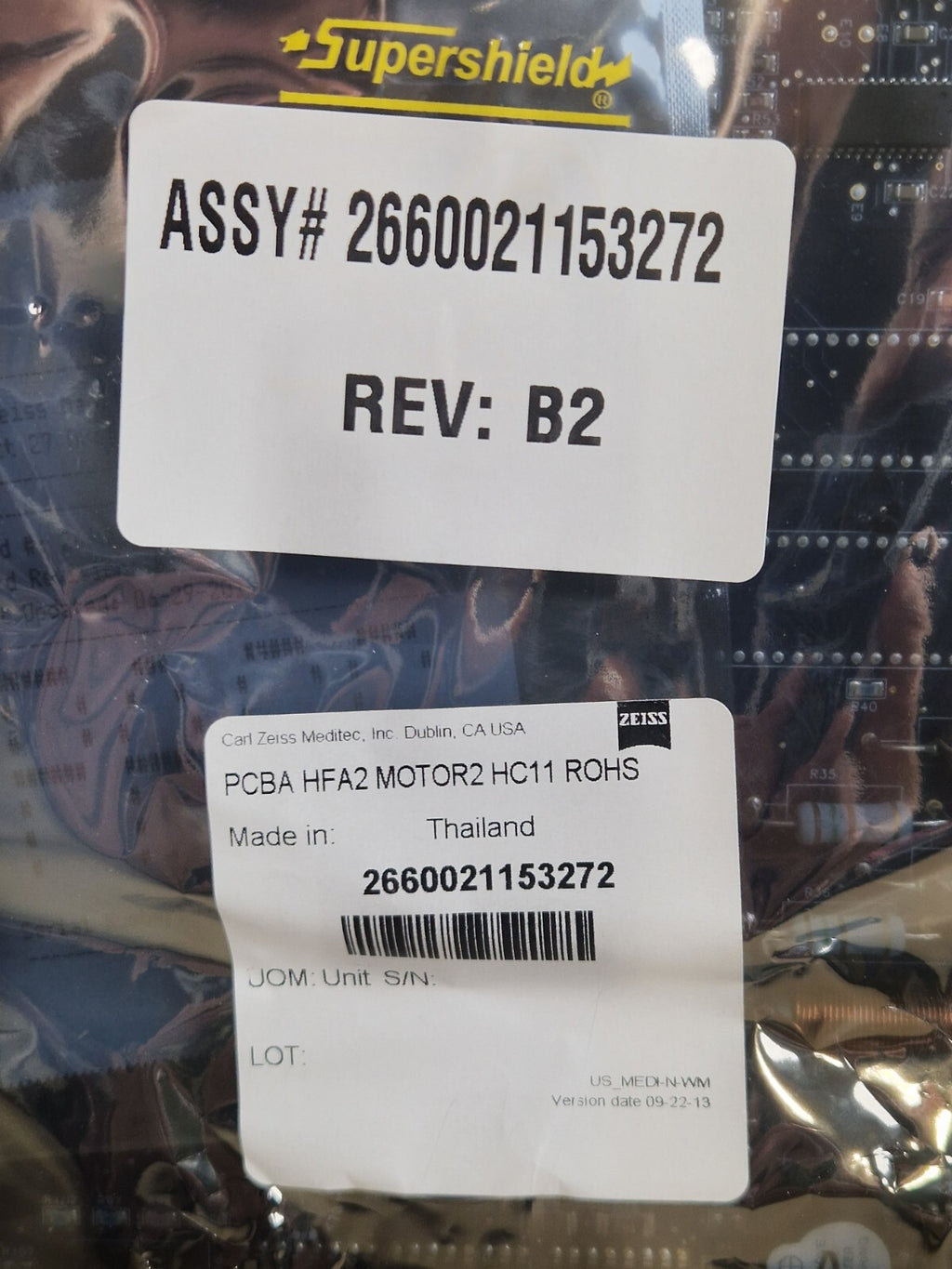 carl zeiss meditec PCBA board with HFA2 motor2 HC11 for Humphrey Field Analyzer3