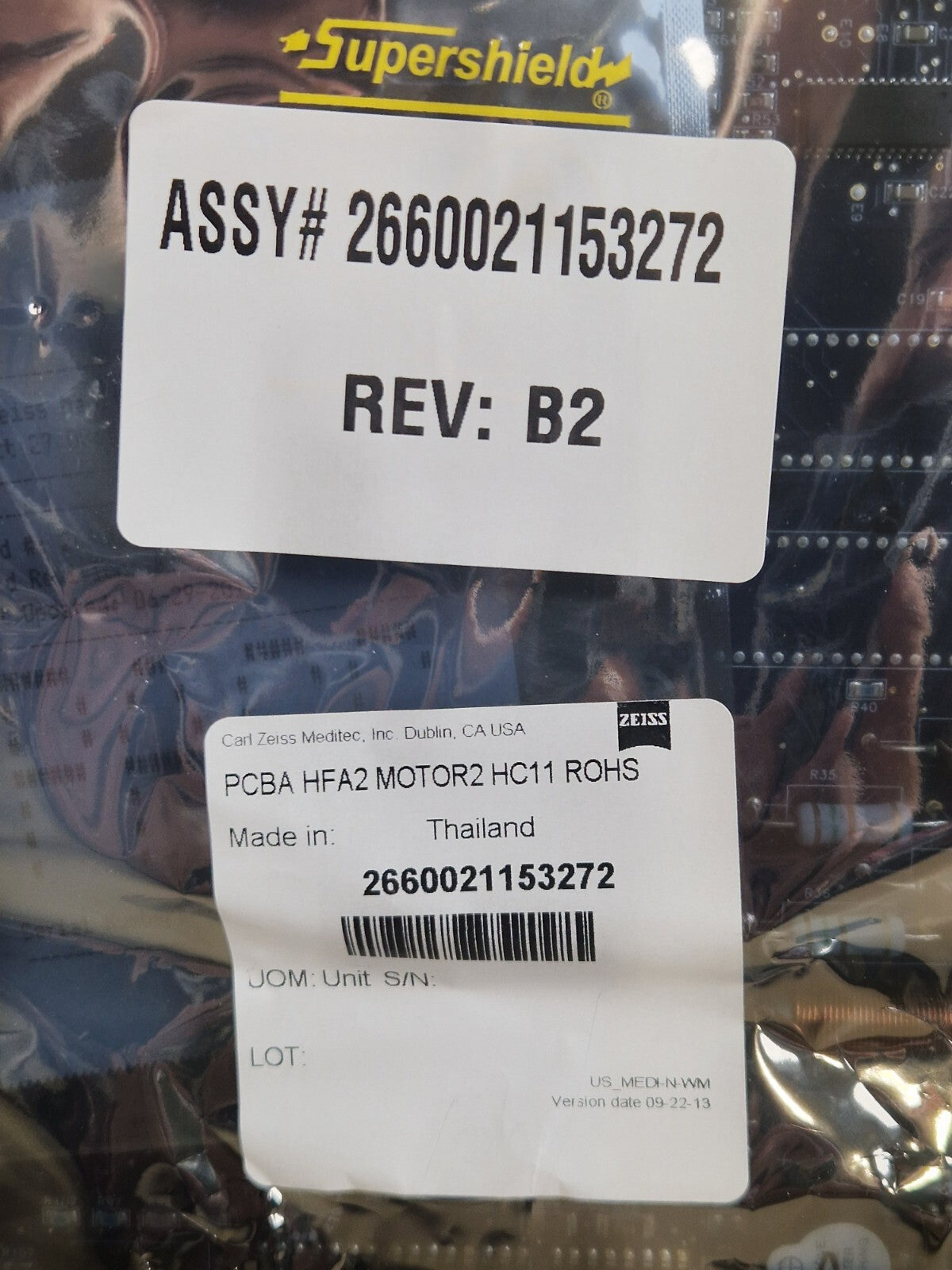 carl zeiss meditec PCBA board with HFA2 motor2 HC11 for Humphrey Field Analyzer3