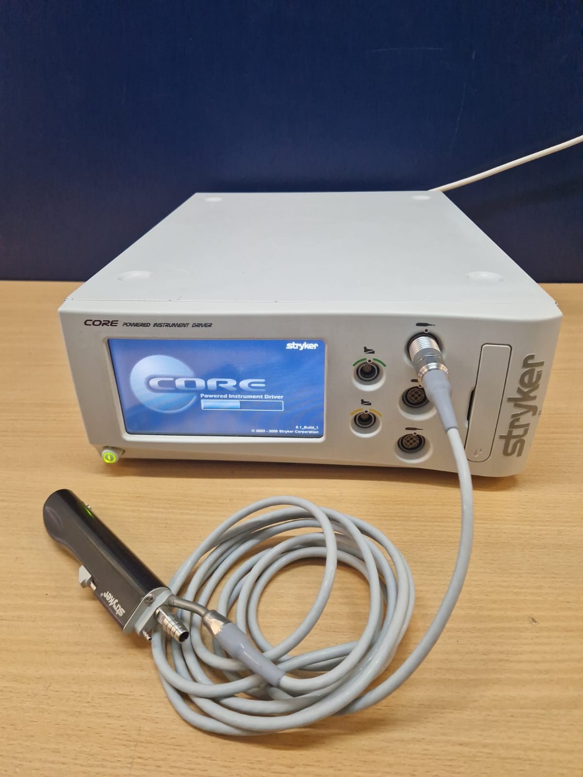 stryker core and ESSx microdebrider sinus handpiece 5290 601 200  + footswitch0