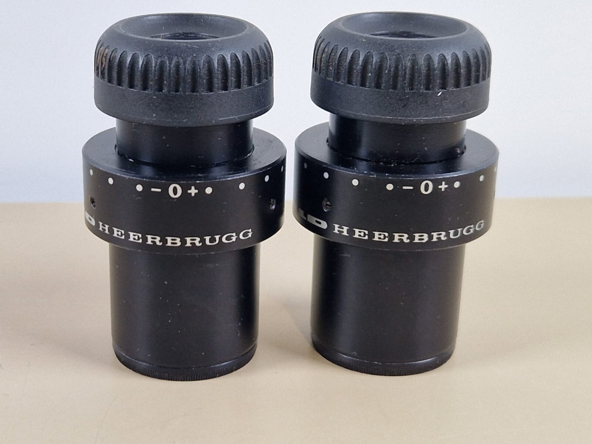 leica wild heerbrugg 10 x / 21 surgical microscope binocular eye piece lens0