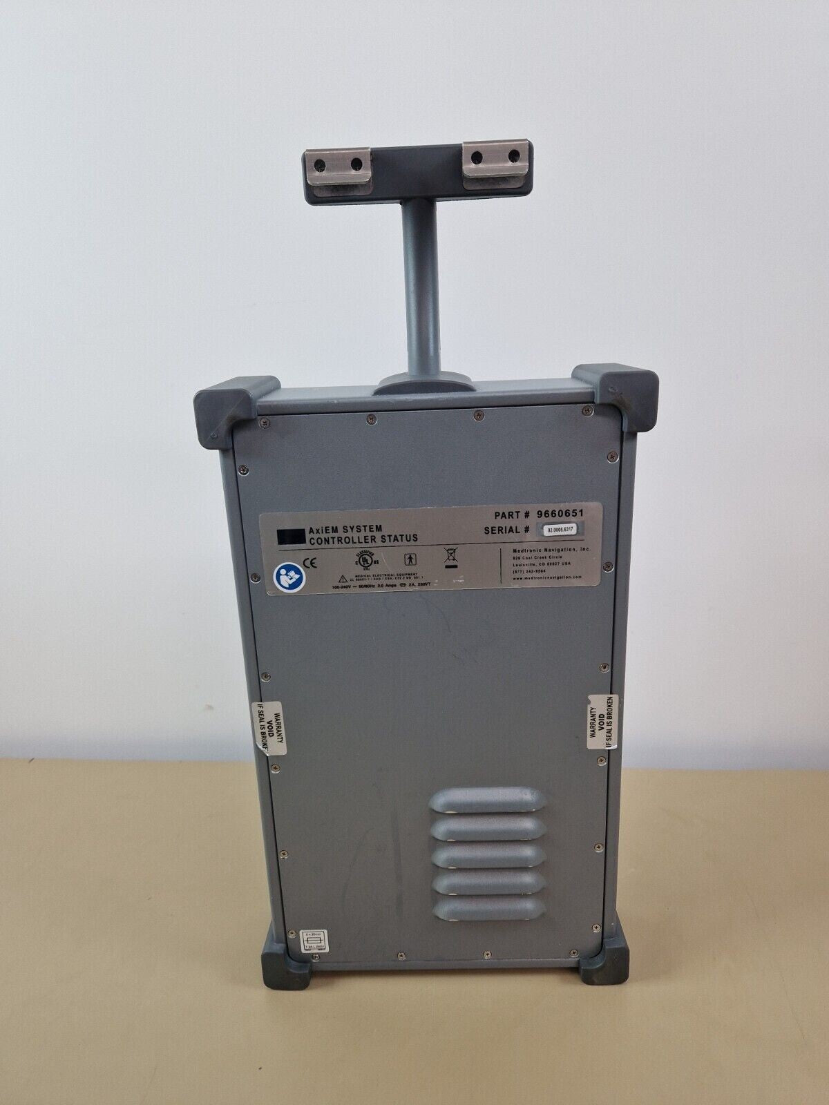 medtronic stealthstation AxiEM system controller status for S73