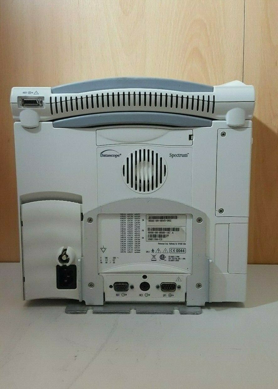 mindray datascope spectrum patient monitor   CO2 ECG SpO2 NIBP IBP TEMP CO3