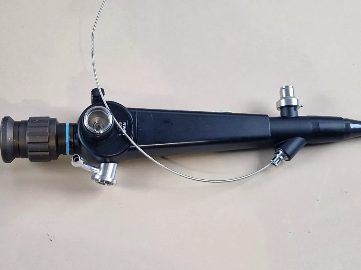 pentax FI-16RBS large working channel endoscope with valve and forceps fi16rbs8