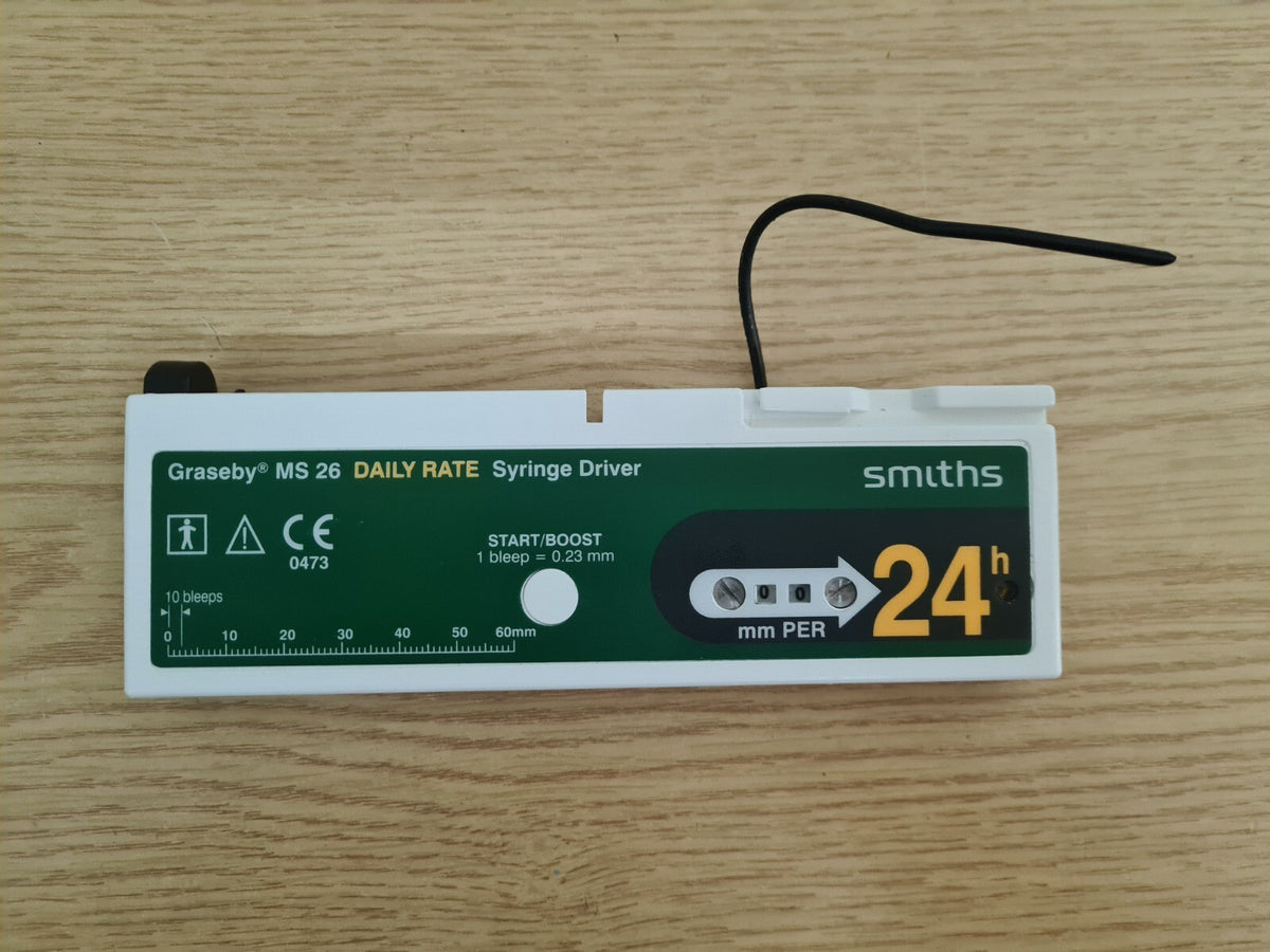 syringe driver pump graseby ms 26 daily rate 24H infusion pump0
