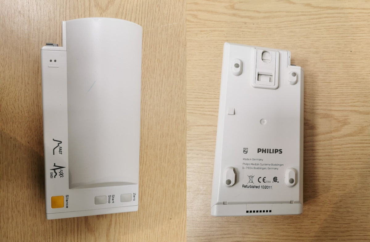 philips intelliVue MP30 patient monitor M3001A module SpO2 sensor ECG NIBP cable5