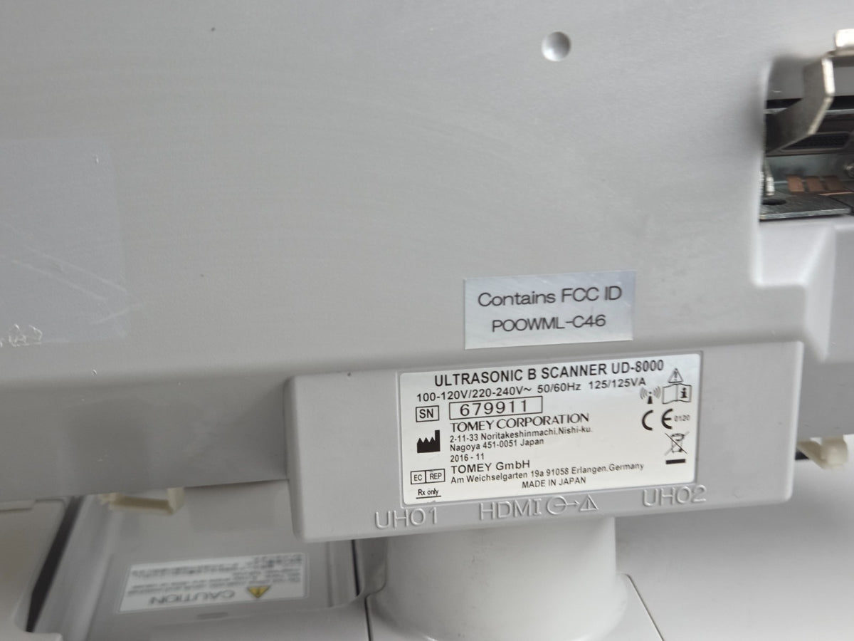 Tomey B scan  UD 8000 ultrasound scan ultrasonic B scanner UD 80008