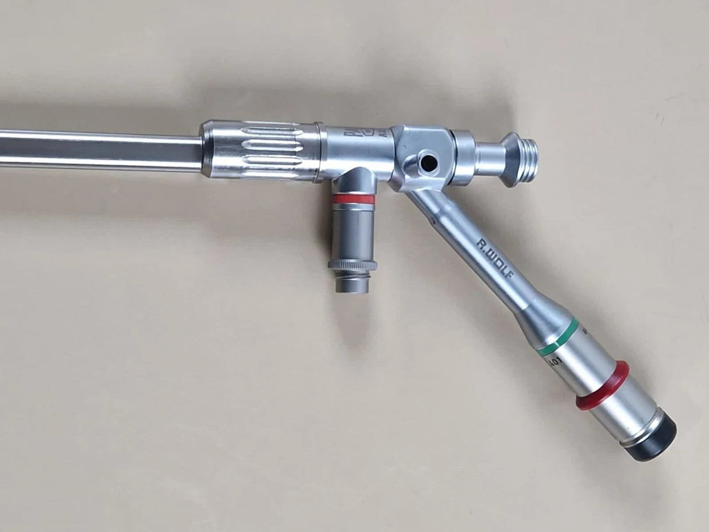 r wolf panaview 10 ° rigidscope telescope + coagulation forceps + sigmoidoscope12