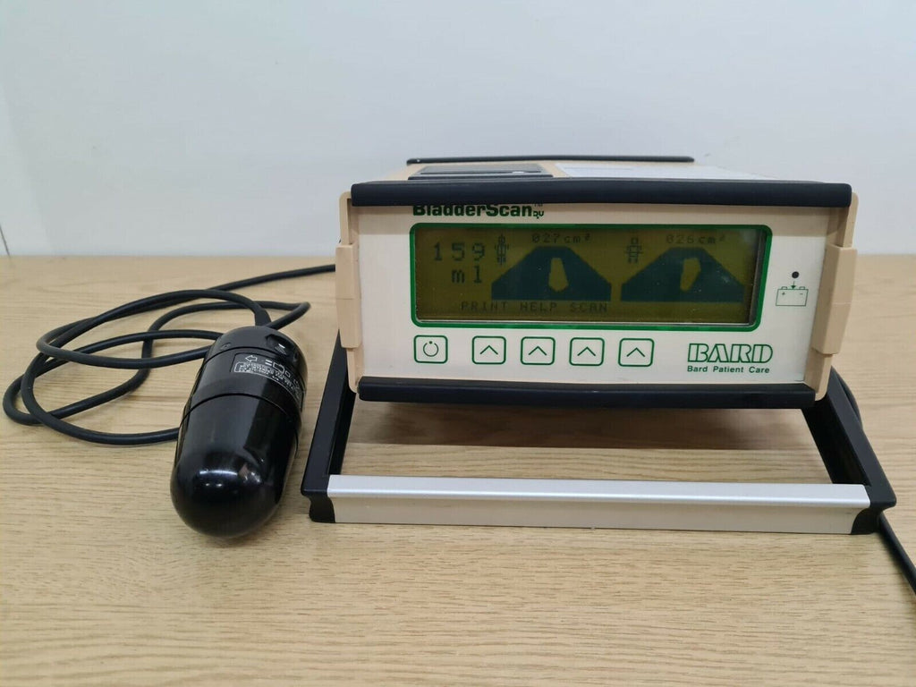 bladder scan BVI 2500 diagnostic ultrasound with probe and printer3