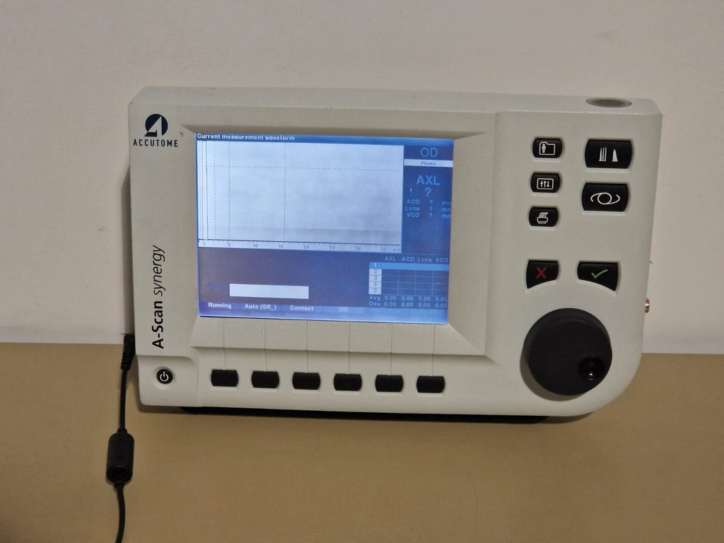zeiss ophthalmic ultrasound scanner accutome A Scan synergy   NO probe1
