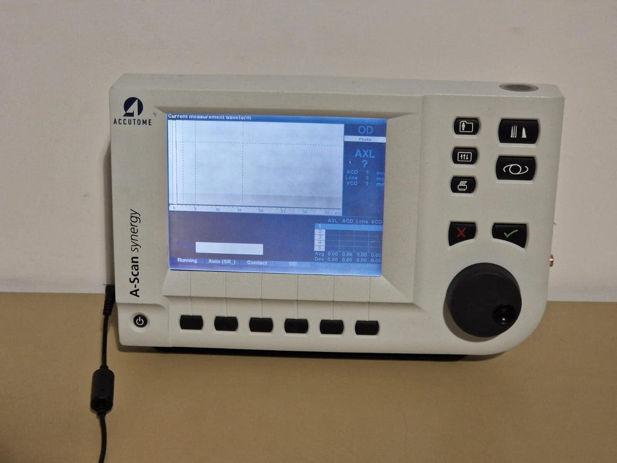zeiss ophthalmic ultrasound scanner accutome A Scan synergy   NO probe1