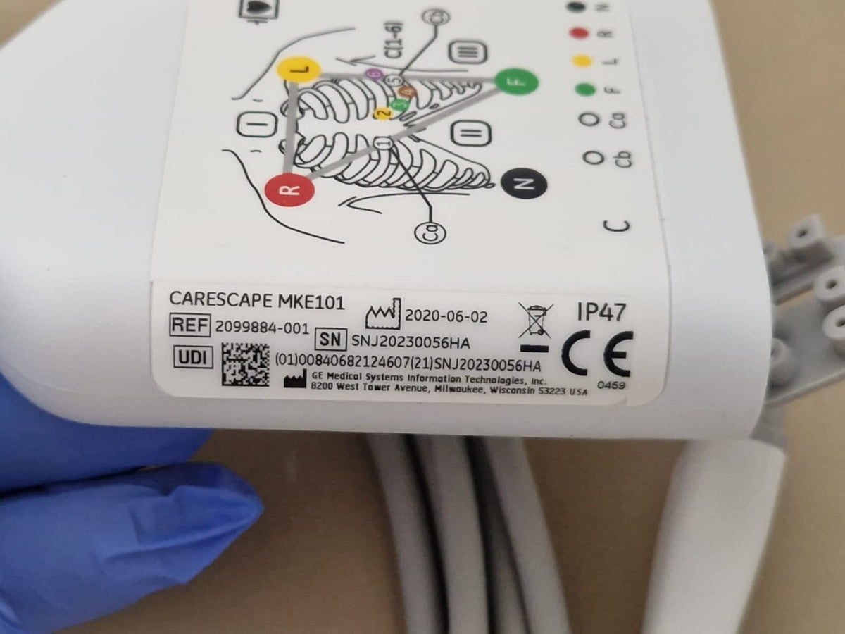 ge carescape ECG MKE101 ECG EKG cable lead module for patient monitor3