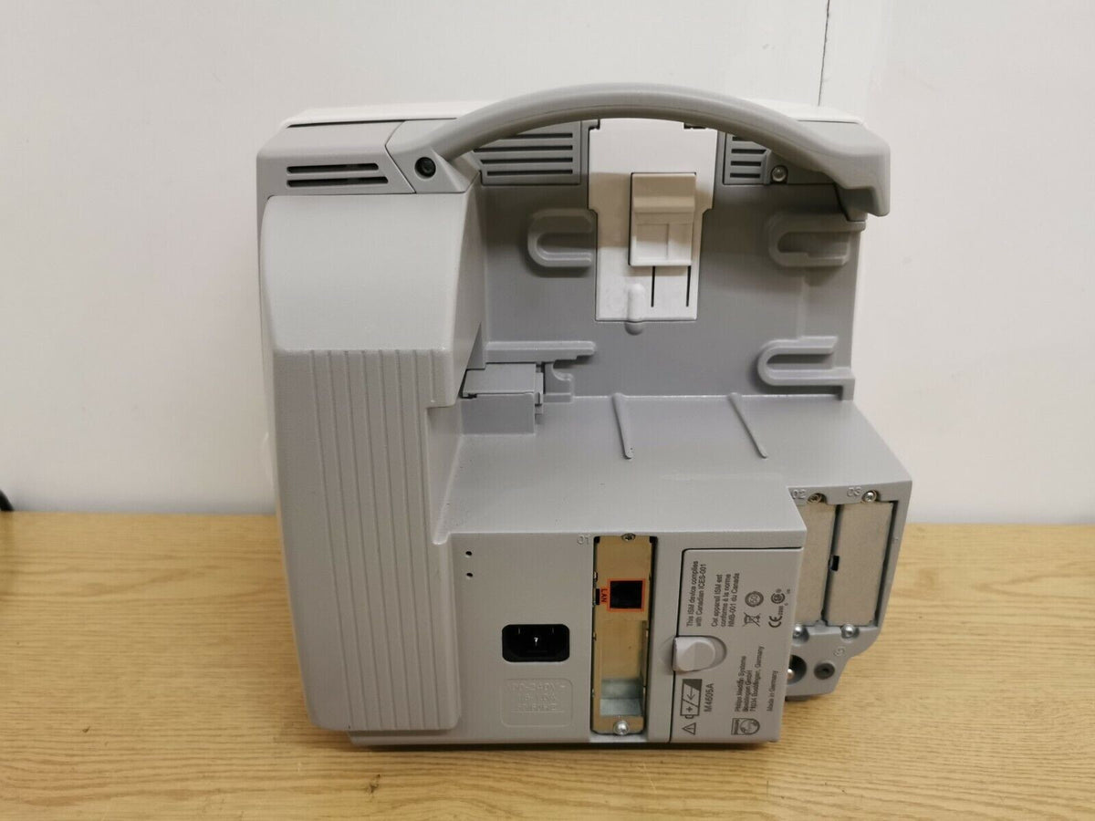 philips MP20 patient monitor M3001A M3015A CO2 module SpO2 NIBP ECG IBP cal 20258