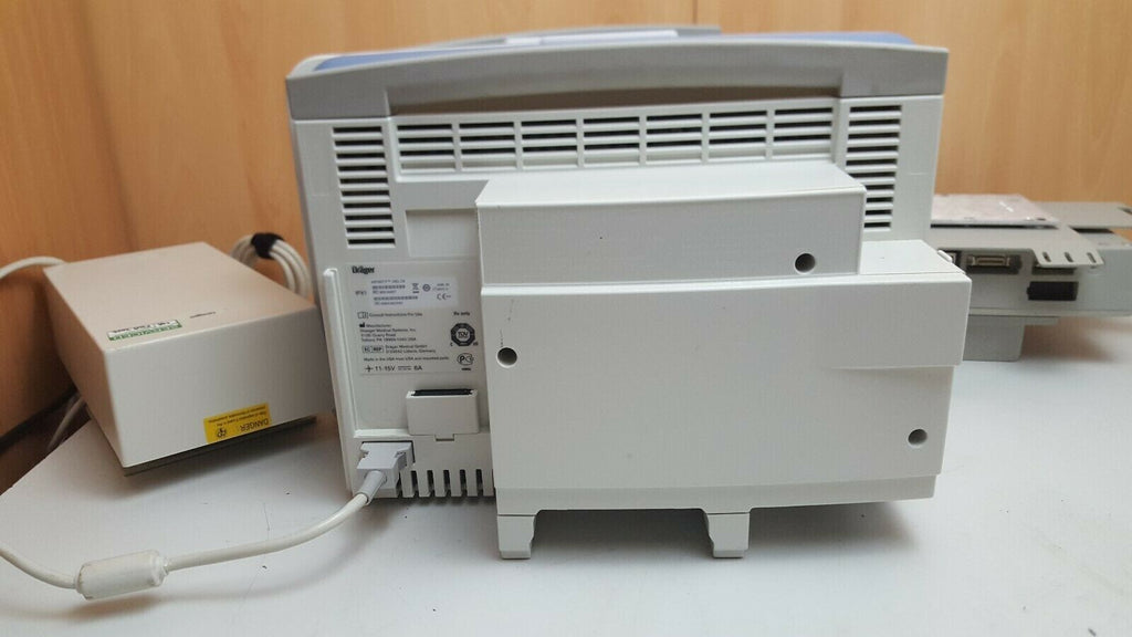drager delta infinity patient monitor with power adapter6