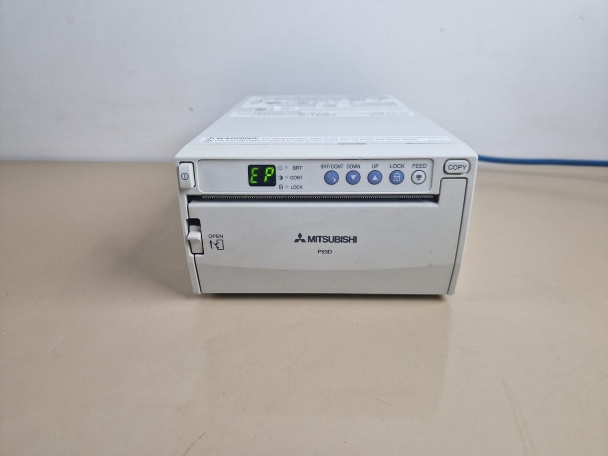mitsubishi P93D monochrome digital ultrasound printer + USB connector paper roll9