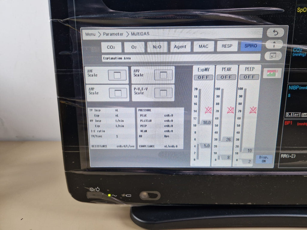 patient monitor fukuda denshi DS 8400 with dynascope DS 8700N + CO2 module16